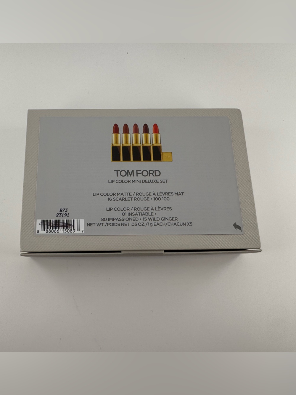 TOM FORD 5 piece mini lipstick NWT TOM FORD - Picture 4 of 7